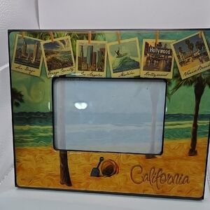 California Travel-Themed Picture Frame – 4 x 6 Photo – Desk Display Only